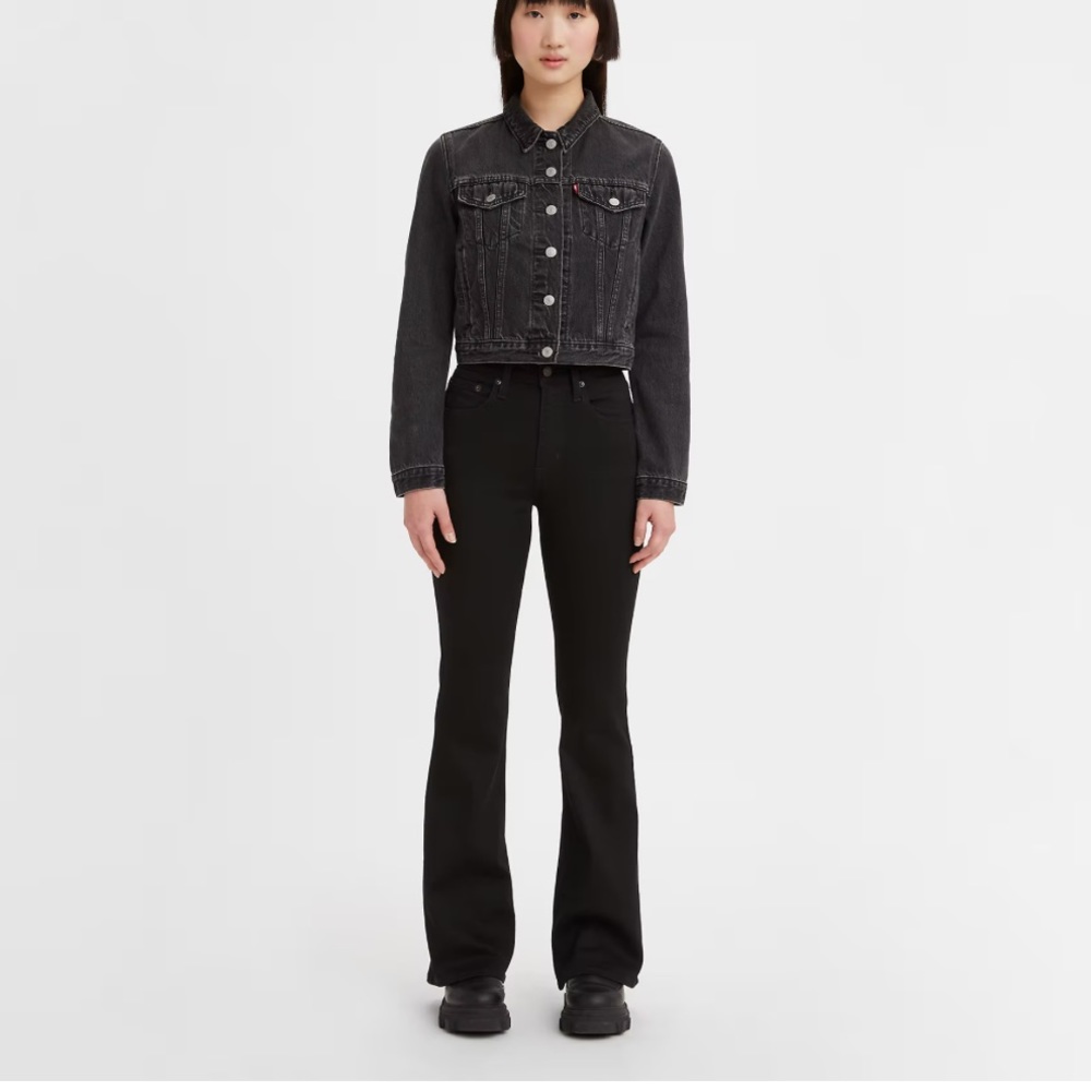 Levi’s 726 High Rise Flare Women’s Bootcut Black Jeans